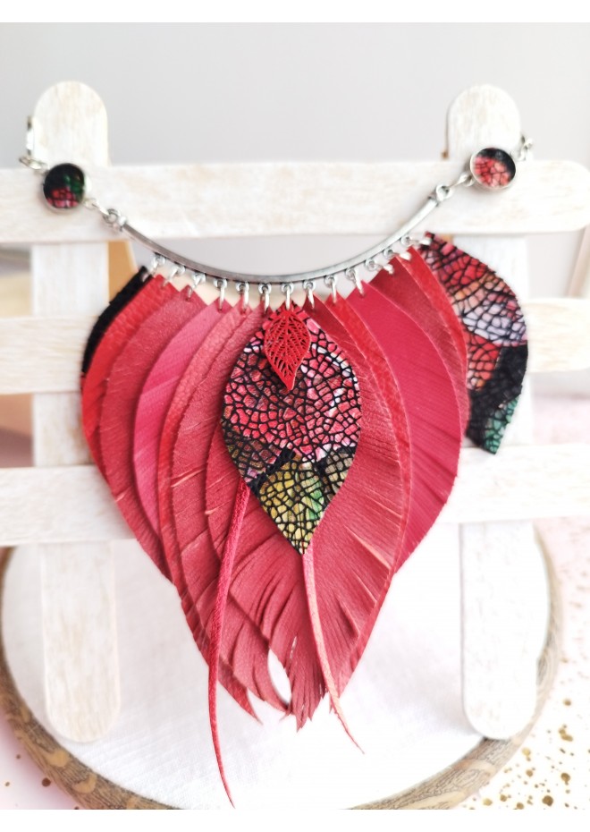 leather necklace