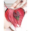 leather necklace