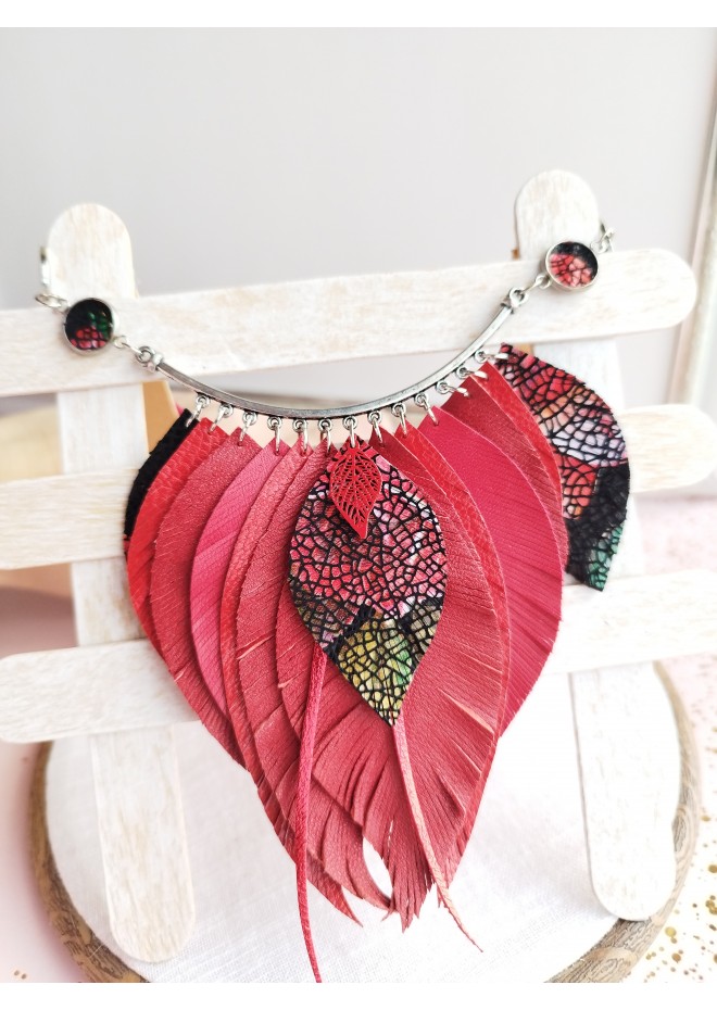 leather necklace