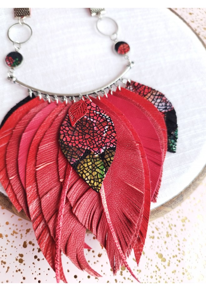 leather necklace