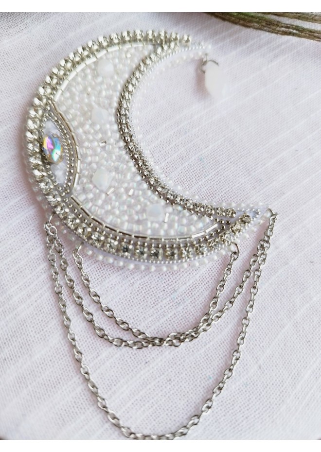 beaded brooch month