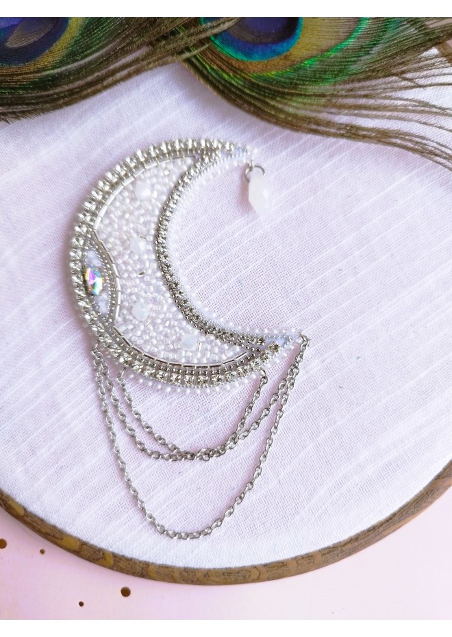 beaded brooch month