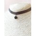 genuine leather choker necklace