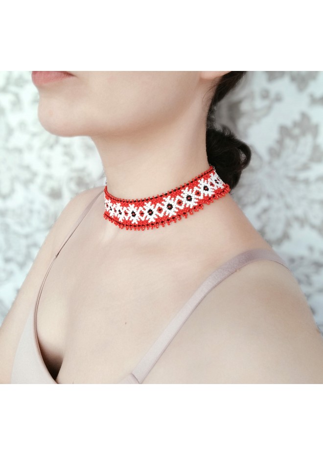 traditional Ukrainian beaded jewelry