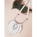 white bib evening jewelry 