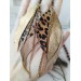 Unique high quality hand cut genuine leather feather earrings.