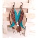  long dangle leaf earrings