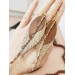 Unique high quality hand cut genuine leather feather earrings.