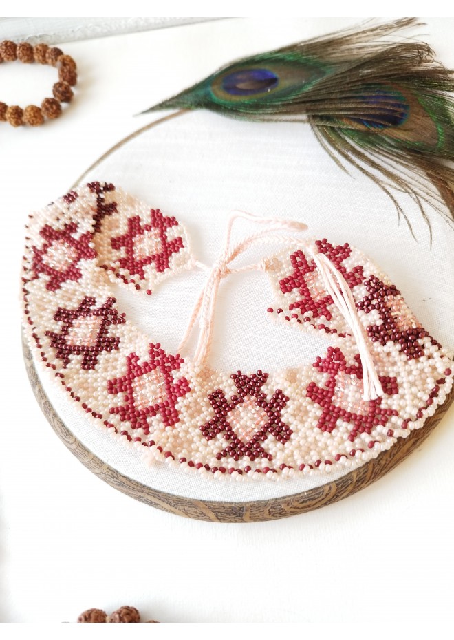 traditional Ukrainian beaded jewelry