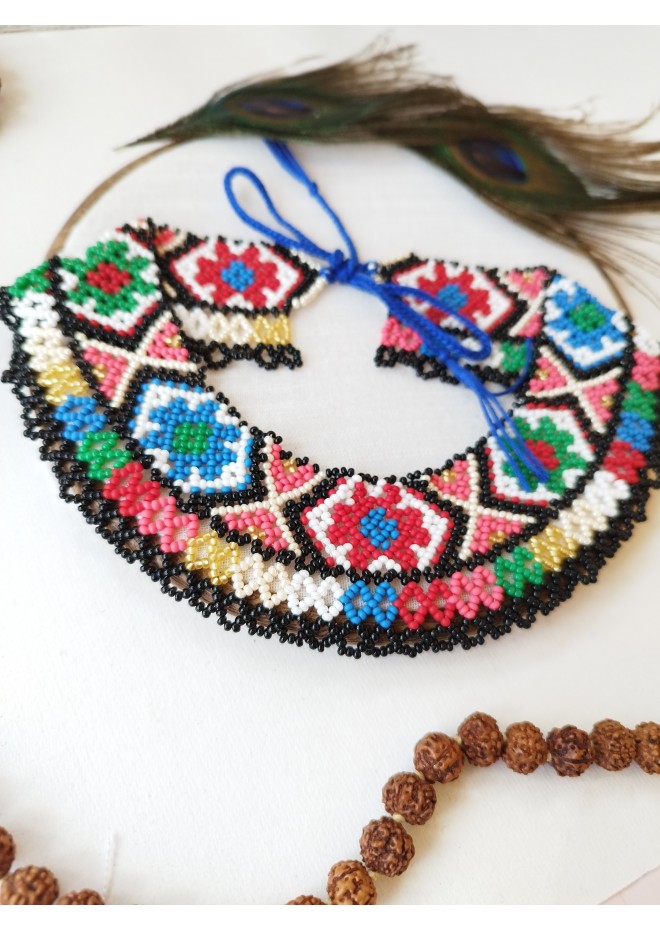 traditional Ukrainian beaded jewelry