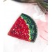 beaded watermelon brooch  for coat