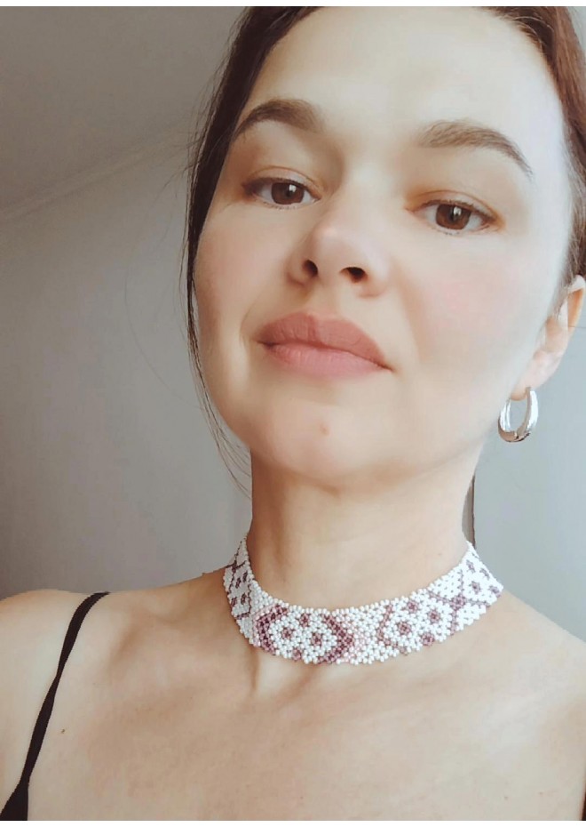 traditional Ukrainian beaded jewelry