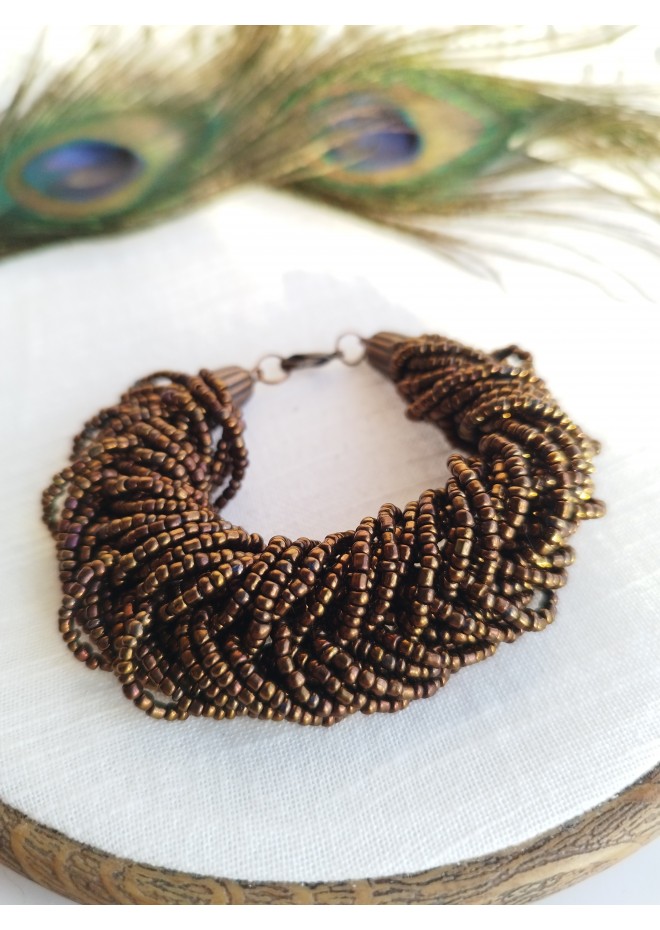  beaded jewelry braided multistrands