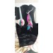 long leather feather earrings genuine leather jewelry 