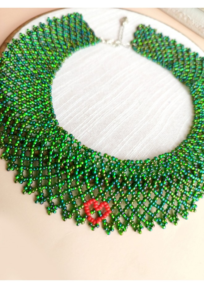 traditional Ukrainian beaded jewelry