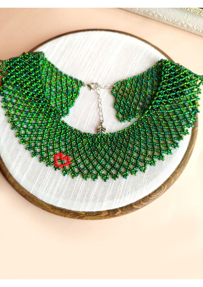 traditional Ukrainian beaded jewelry