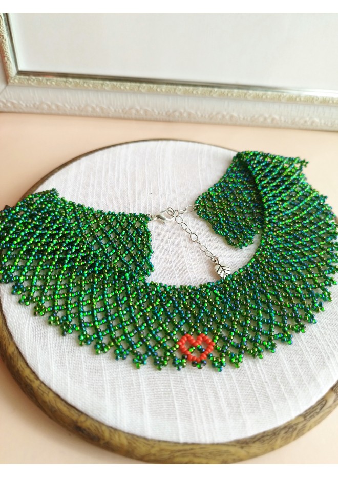 traditional Ukrainian beaded jewelry