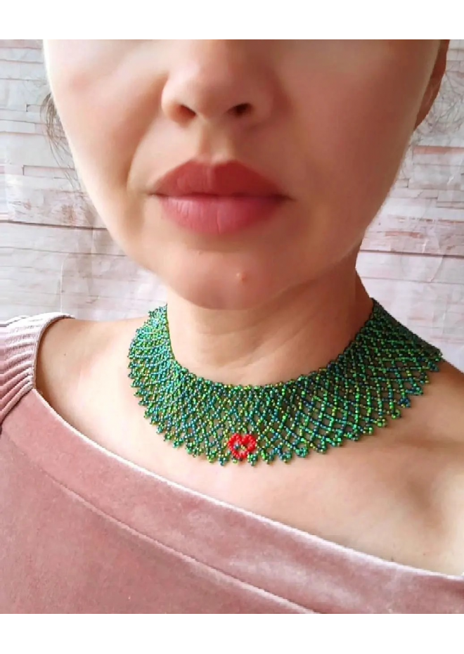 traditional Ukrainian beaded jewelry