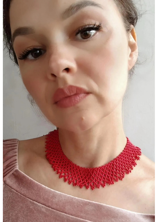 traditional Ukrainian beaded jewelry