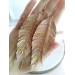 hand paint sand long feather earrings genuine handmade leather jewelry 