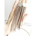 extra long genuine leather jewelry